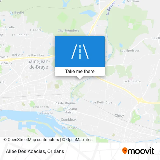 Allée Des Acacias map