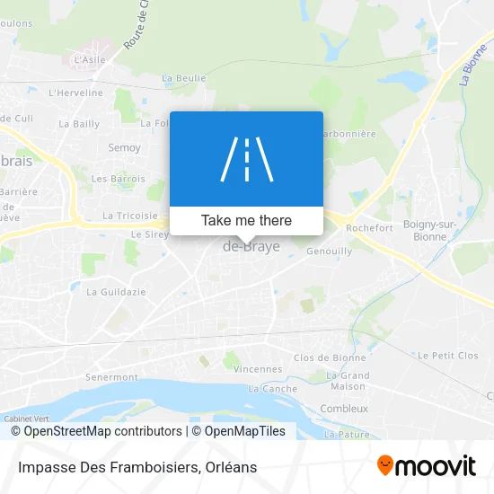 Impasse Des Framboisiers map