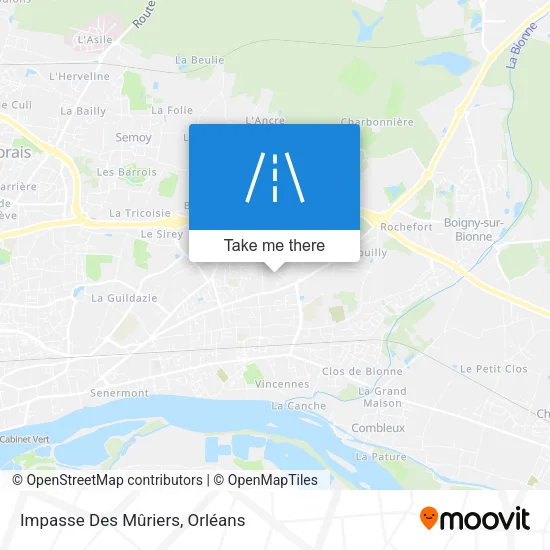 Impasse Des Mûriers map
