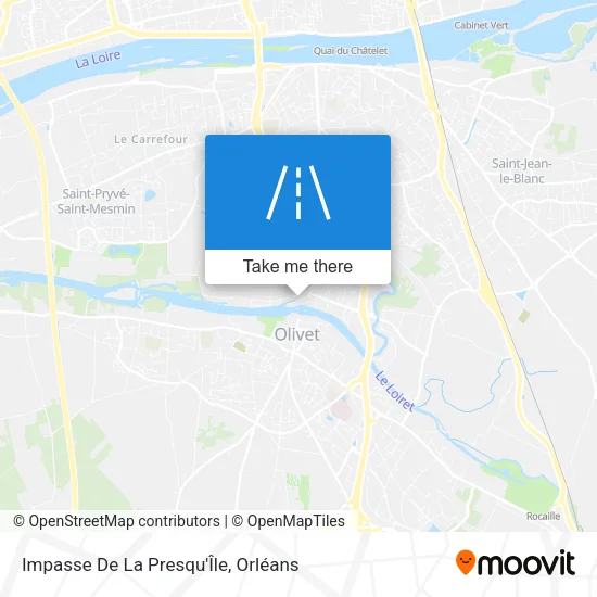 Impasse De La Presqu'Île map