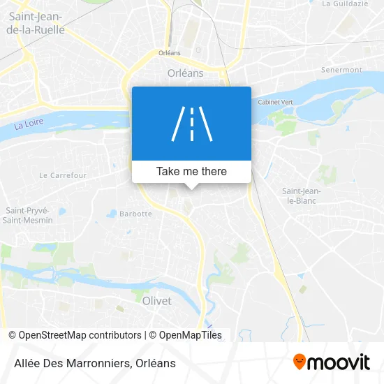 Allée Des Marronniers map