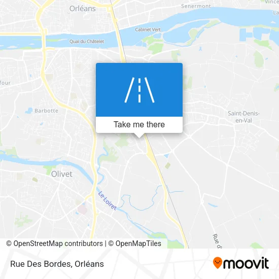Rue Des Bordes map