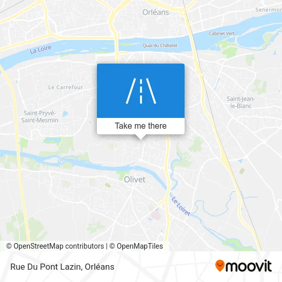 Rue Du Pont Lazin map