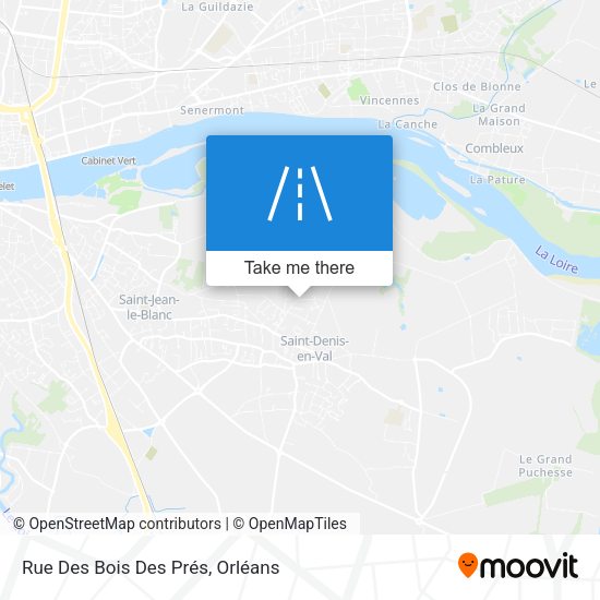 Rue Des Bois Des Prés map
