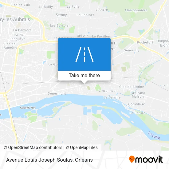 Avenue Louis Joseph Soulas map