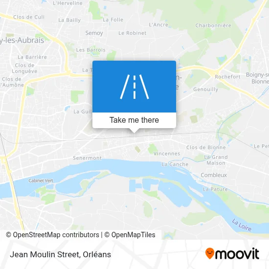 Rue Jean Moulin map