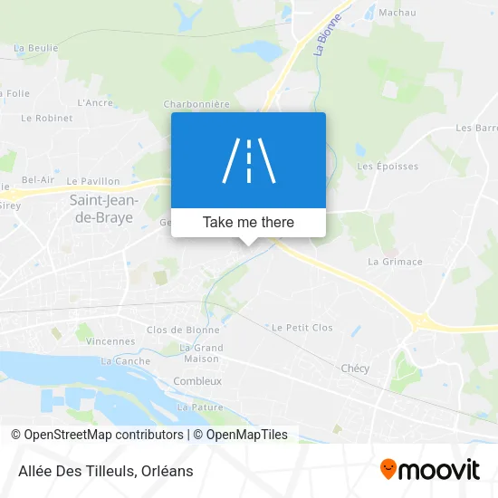 Allée Des Tilleuls map