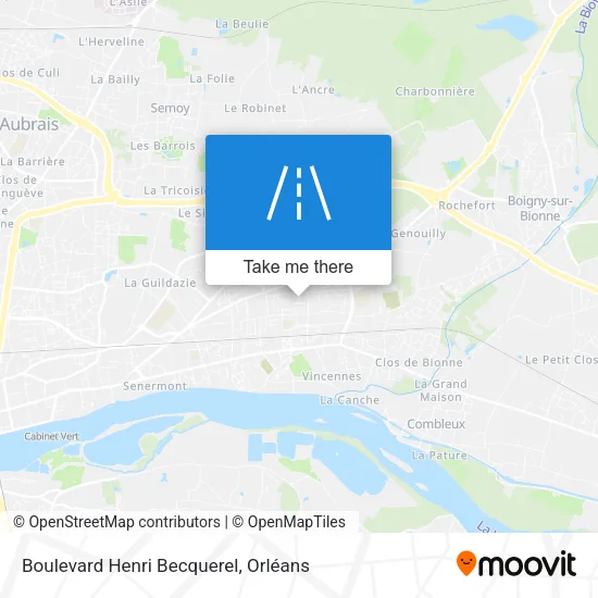 Boulevard Henri Becquerel map