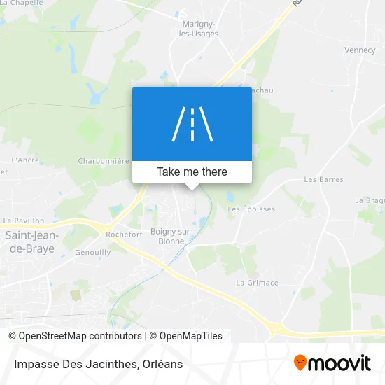 Impasse Des Jacinthes map