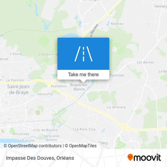 Impasse Des Douves map