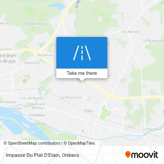 Impasse Du Plat D'Etain map