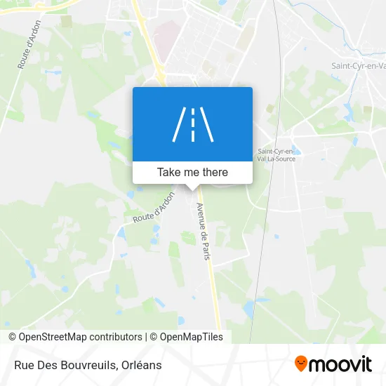 Rue Des Bouvreuils map