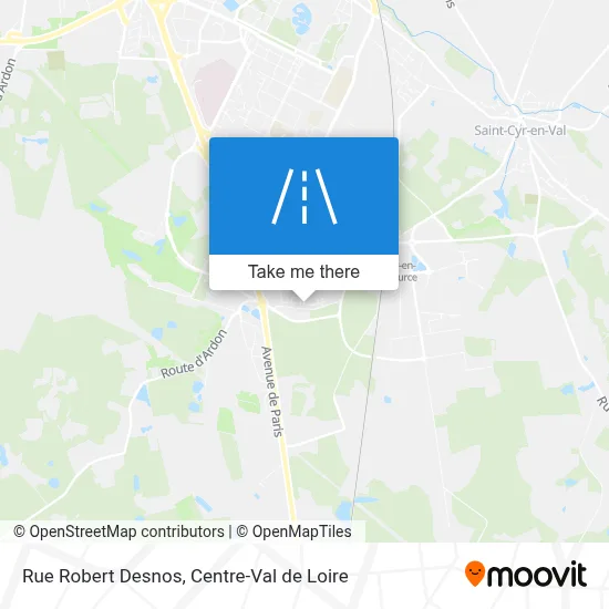 Rue Robert Desnos map