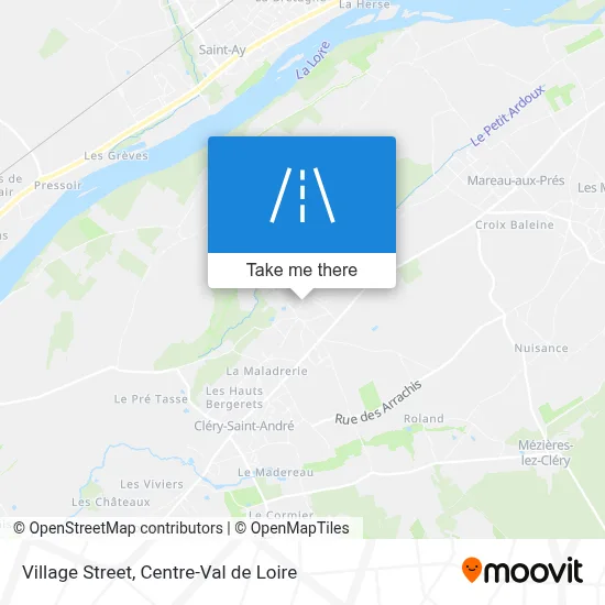 Rue Du Village map