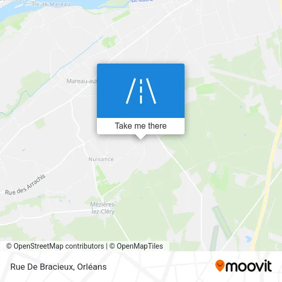 Rue De Bracieux map
