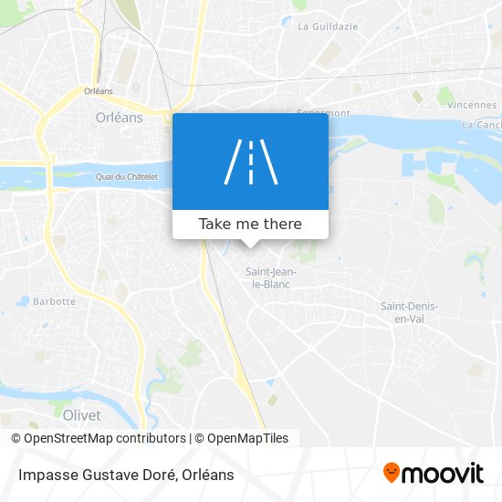 Impasse Gustave Doré map