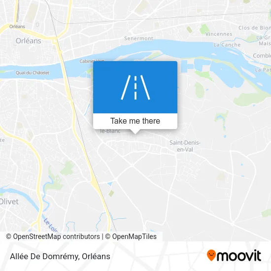 Allée De Domrémy map
