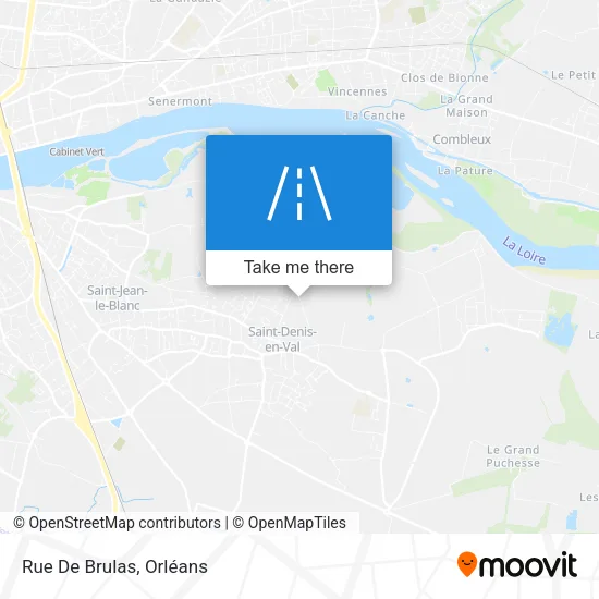 Rue De Brulas map