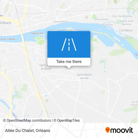 Allée Du Chalet map