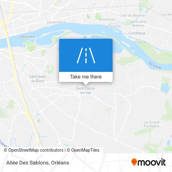 Allée Des Sablons map