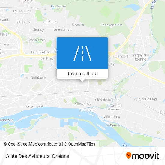 Allée Des Aviateurs map