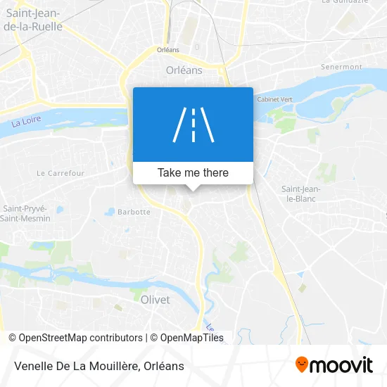 Venelle De La Mouillère map