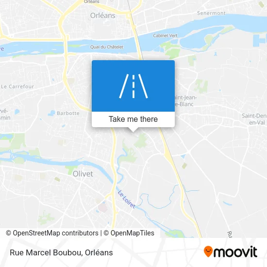 Rue Marcel Boubou map
