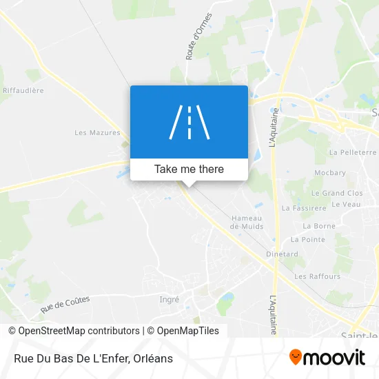 Rue Du Bas De L'Enfer map