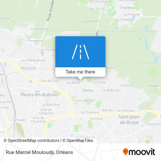Rue Marcel Mouloudji map