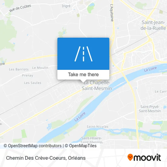 Chemin Des Crève-Coeurs map