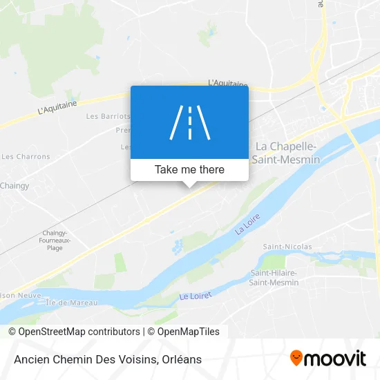Ancien Chemin Des Voisins map