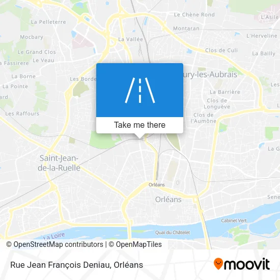 Rue Jean François Deniau map