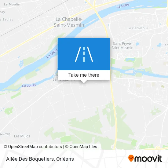 Allée Des Boquetiers map