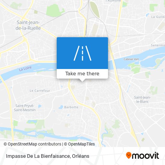 Impasse De La Bienfaisance map