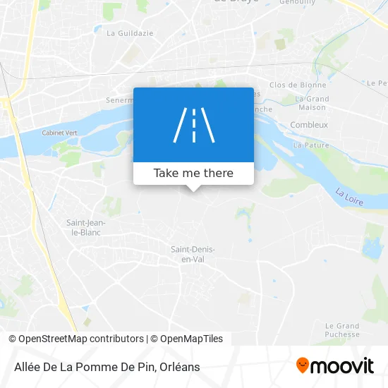 Allée De La Pomme De Pin map