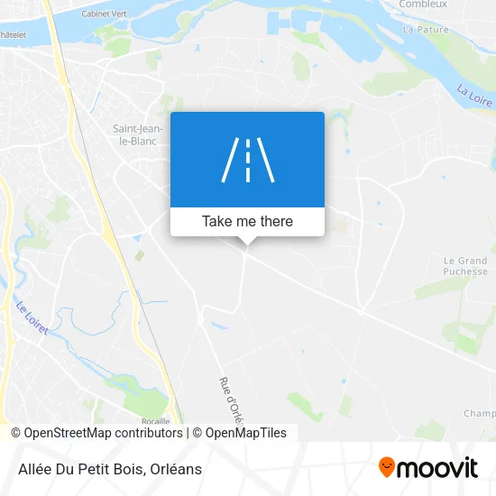 Allée Du Petit Bois map