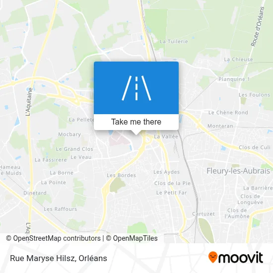 Rue Maryse Hilsz map