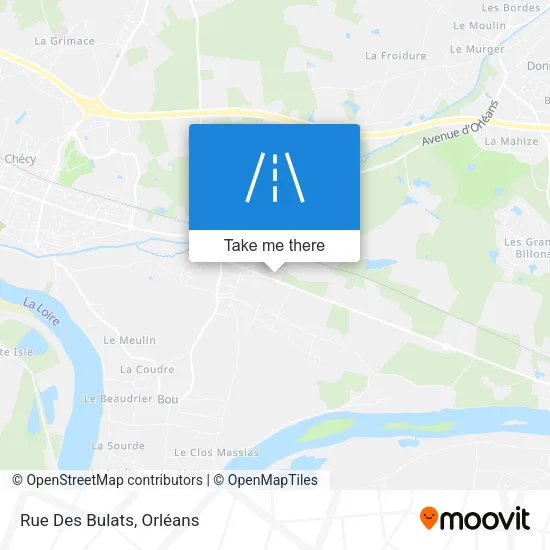 Rue Des Bulats map