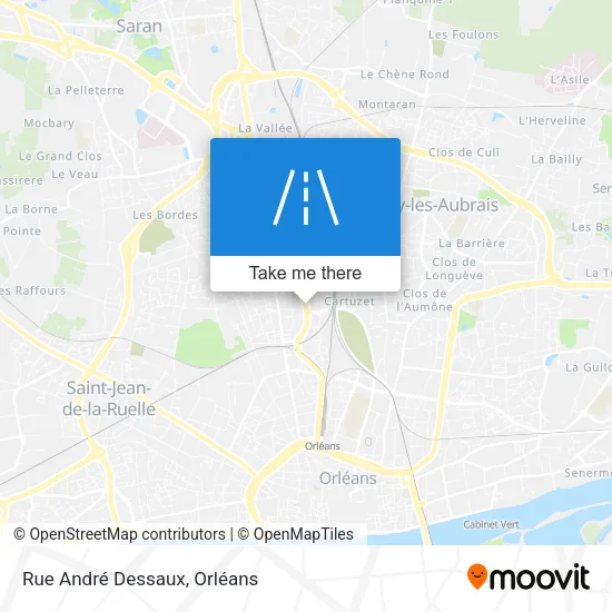 Rue André Dessaux map
