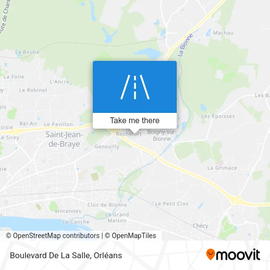 Boulevard De La Salle map