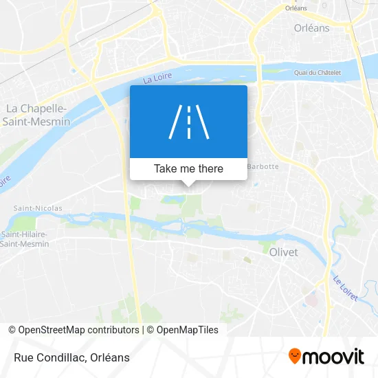 Rue Condillac map