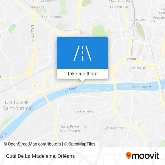 Quai De La Madeleine map