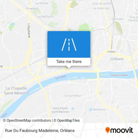 Rue Du Faubourg Madeleine map