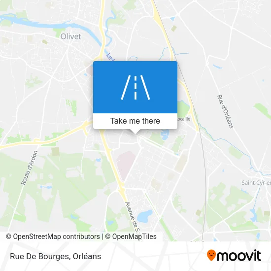 Rue De Bourges map