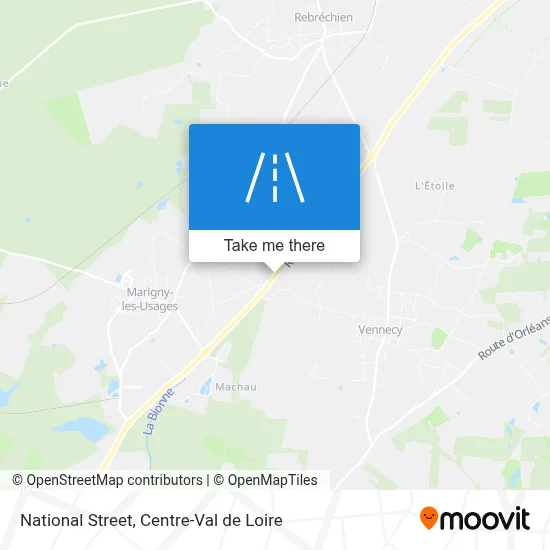 Rue Nationale map