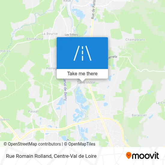 Rue Romain Rolland map