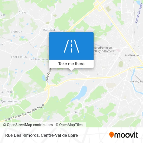 Rue Des Rimords map