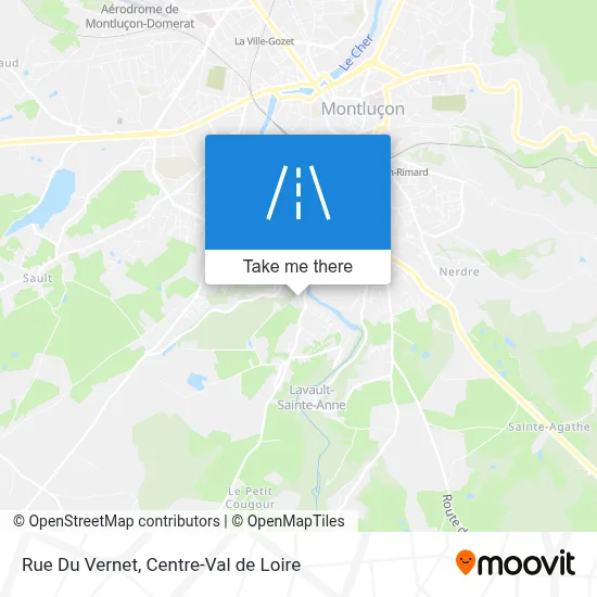 Rue Du Vernet map