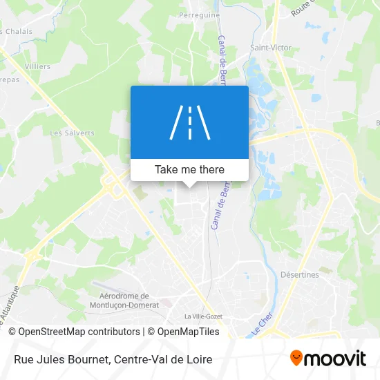 Rue Jules Bournet map