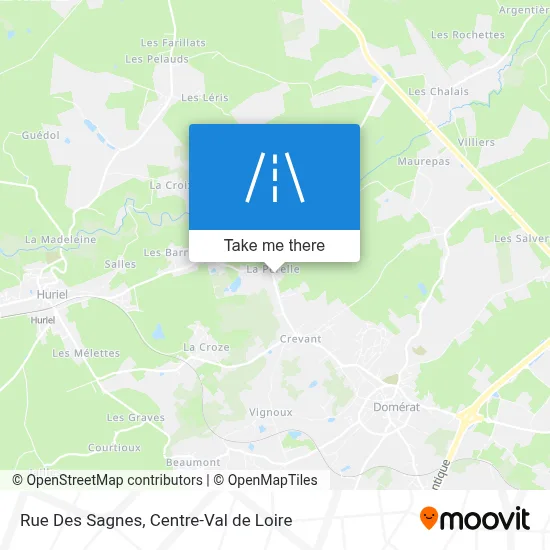 Rue Des Sagnes map